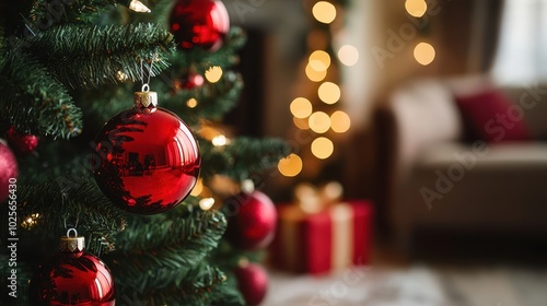 The Christmas Tree with Ornaments