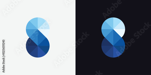 Letter S logo icon design template