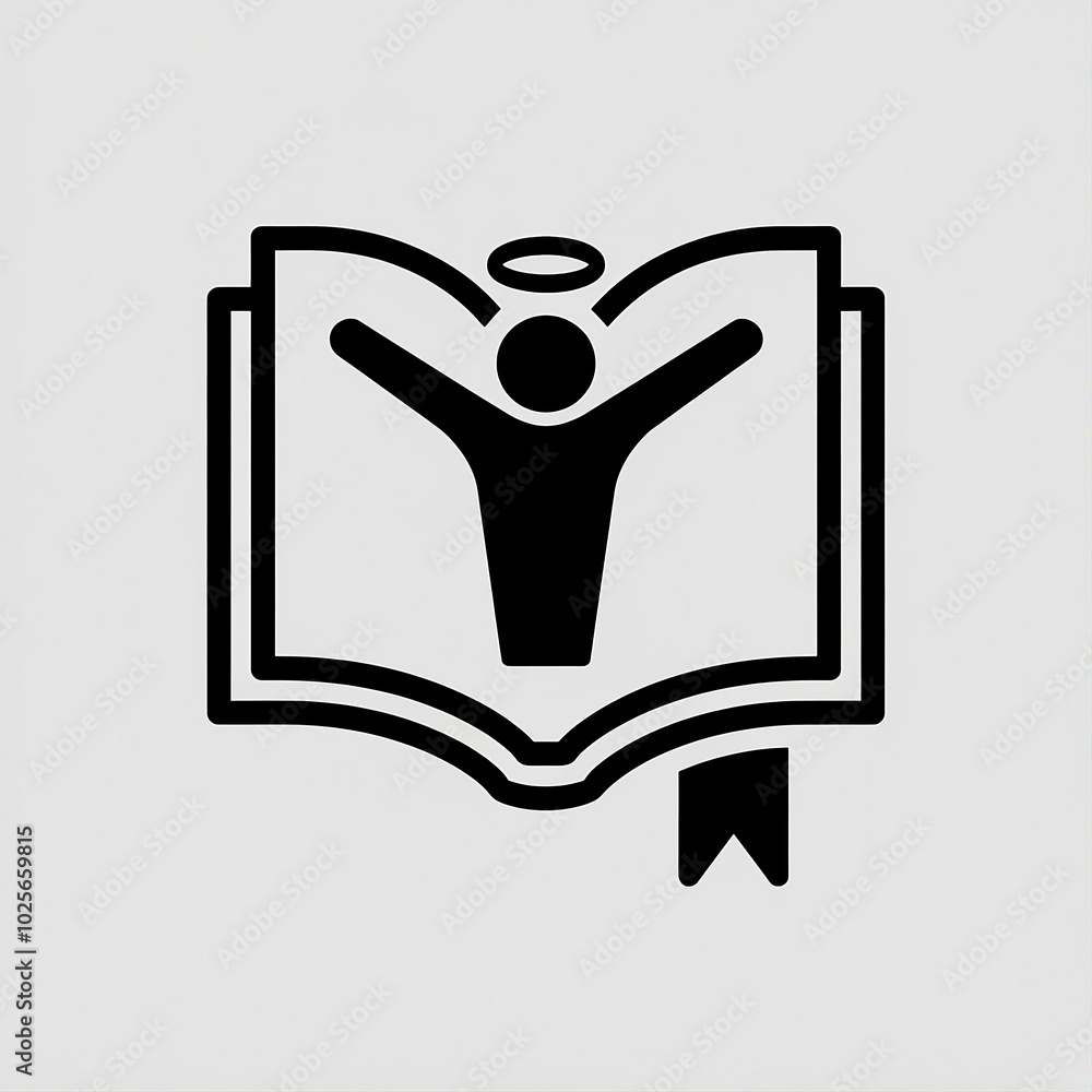 Book icon Black victor silhouette logo desing Book icon Black victor silhouette logo desing