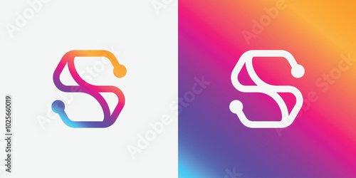Letter S logo icon design template