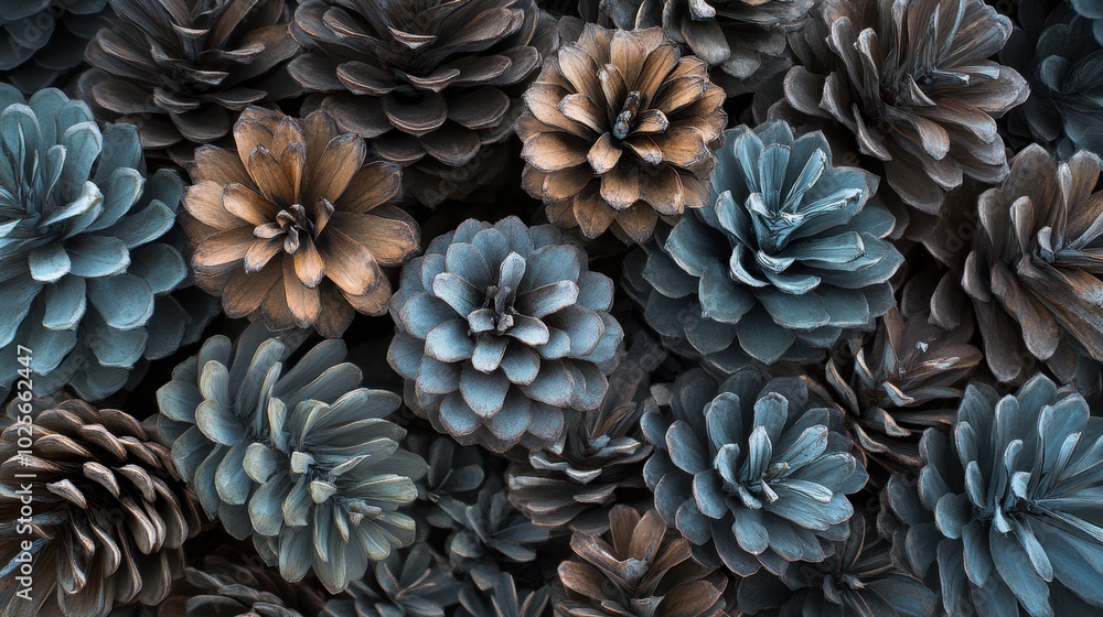 The Colorful Pinecone Arrangement The Colorful Pinecone Arrangement