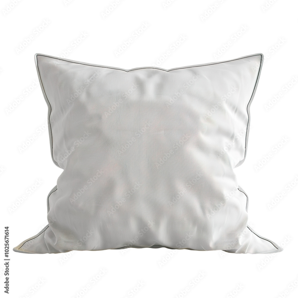 Obraz premium pillow isolated on white background