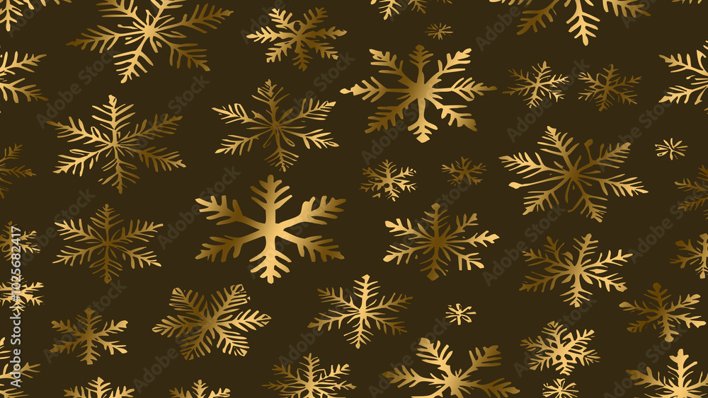 Christmas pattern. Horizontal holiday poster, greeting cards, headers, website Christmas pattern. Horizontal holiday poster, greeting cards, headers, website