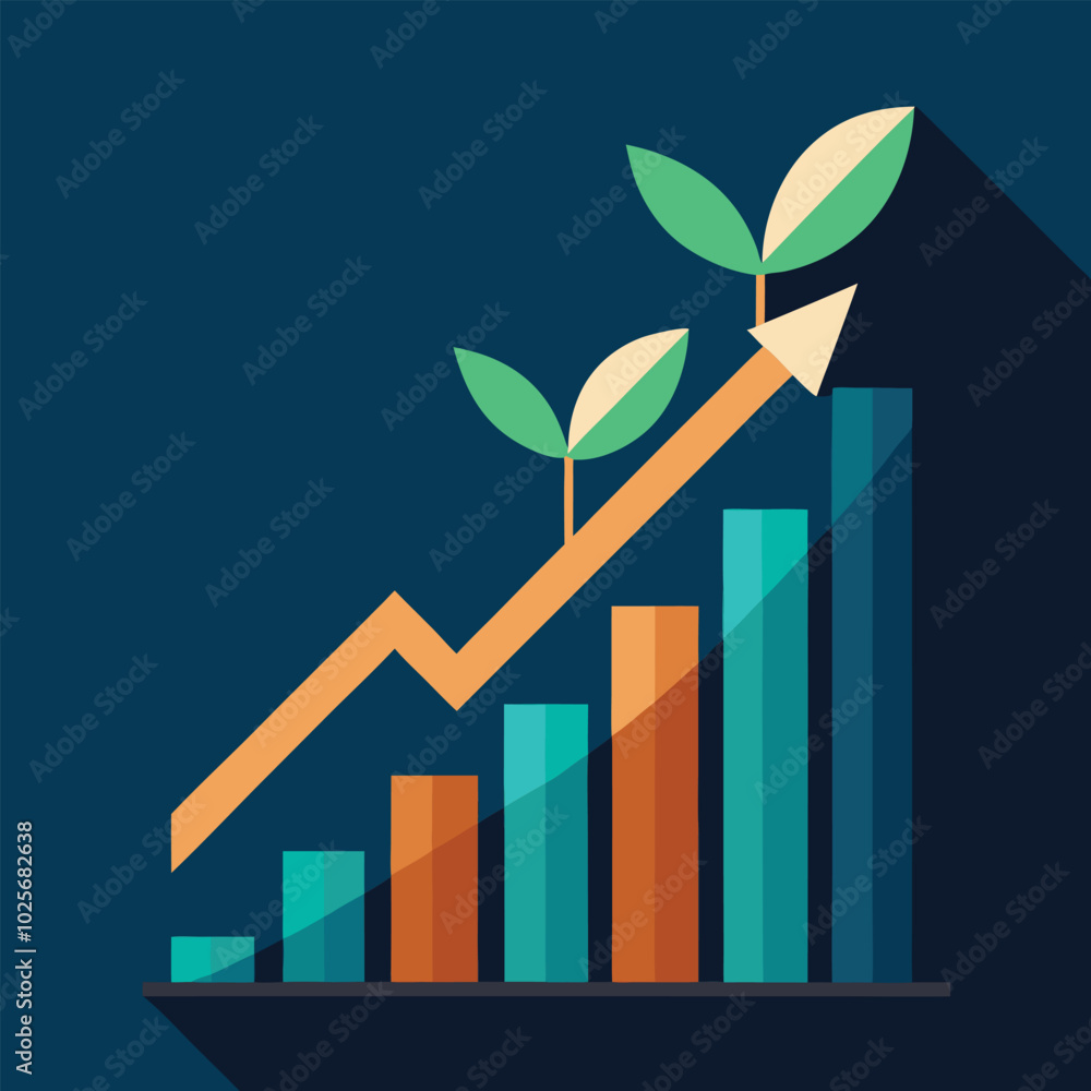 Discover our Financial Growth Symbol Vector Illustration, designed for online campaigns and business promotion. Discover our Financial Growth Symbol Vector Illustration, designed for online campaigns and business promotion.