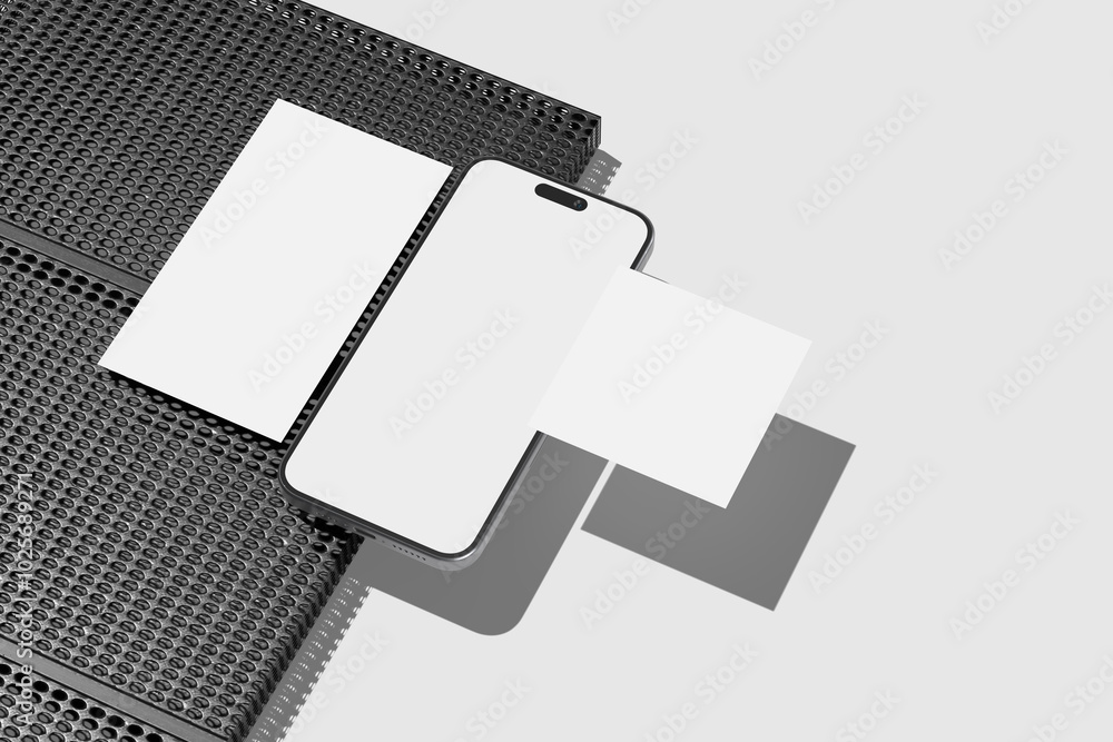 mobile with social media post mockup blank mobile with social media post mockup blank