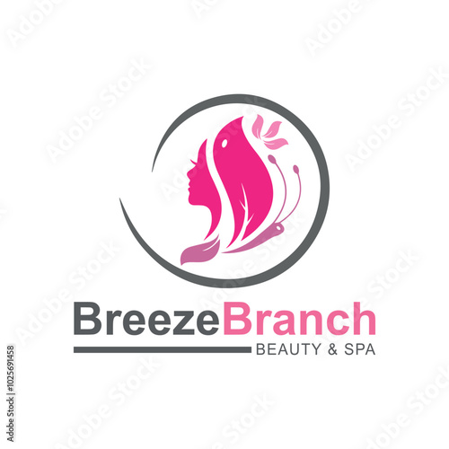 Modern Beauty logo design vector illustration template photo