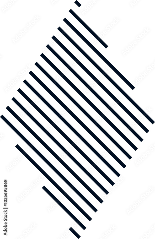 Diamond striped object shape design element vector Diamond striped object shape design element vector