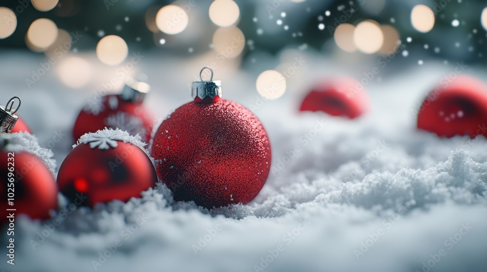 The Red Christmas Ornaments The Red Christmas Ornaments