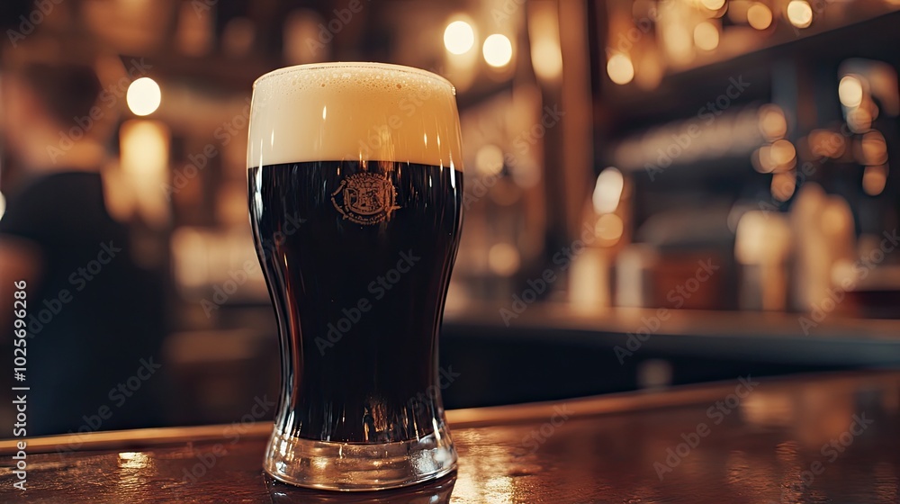 A showcase of dark stouts with creamy heads in Dublin, highlighting the tradition and history of Ireland beloved beer culture. A showcase of dark stouts with creamy heads in Dublin, highlighting the tradition and history of Ireland beloved beer culture.