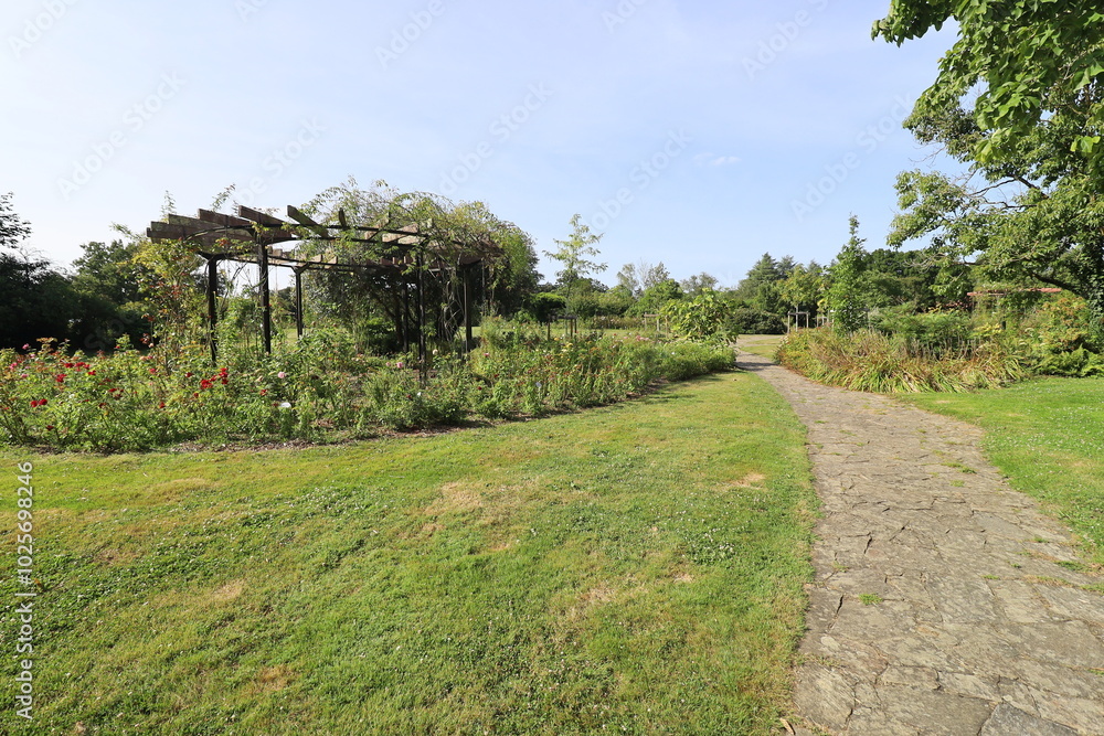 Le parc floral de la Beaujoire, parc public, ville de Nantes, département de la Loire Atlantique, France Le parc floral de la Beaujoire, parc public, ville de Nantes, département de la Loire Atlantique, France