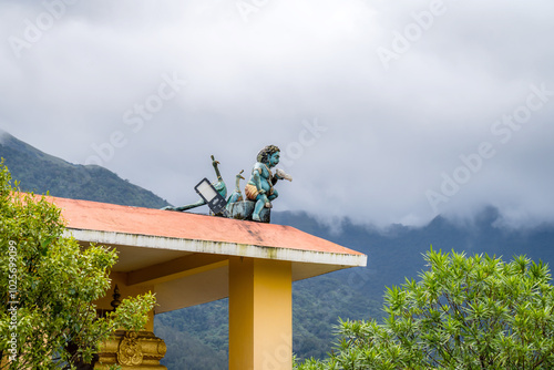 Yellamalai from Gudalur, Tamil Nadu - A Plantation Village in Tamil Nadu Neelagiri District. photo