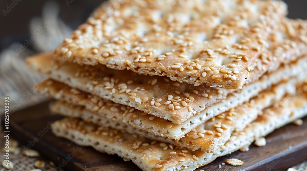 Cereals rice cracker is a delicious snack Cereals rice cracker is a delicious snack