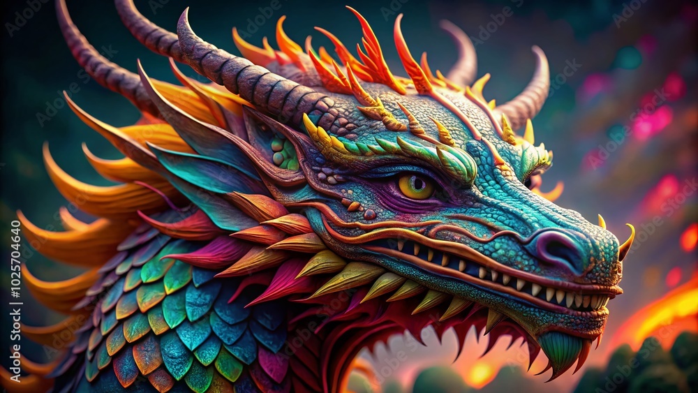 Majestic Dragon Head Sculpture with Intricate Details, Perfect for Fantasy Art and Mythology Inspired Designs Majestic Dragon Head Sculpture with Intricate Details, Perfect for Fantasy Art and Mythology Inspired Designs
