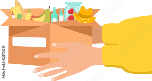 Hand Holding Charity & Donation