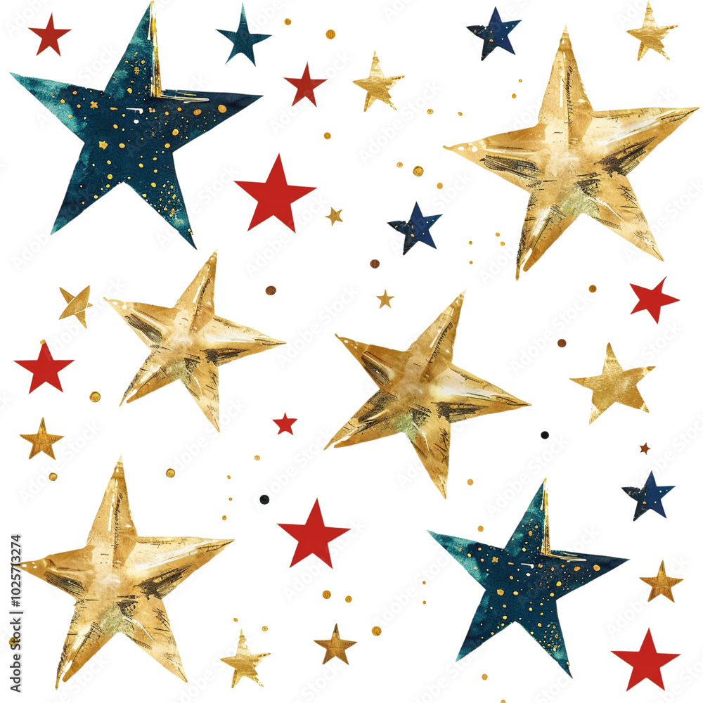 Obraz premium background with stars