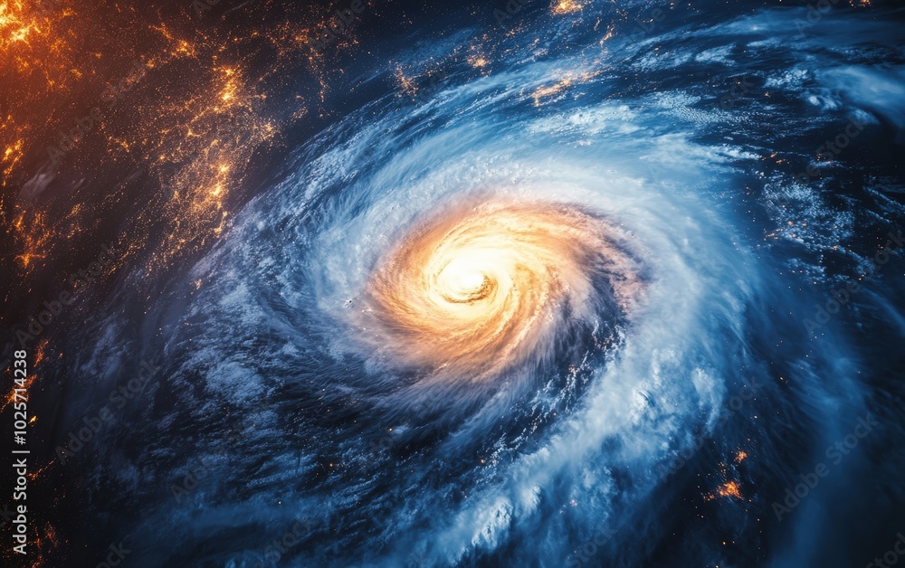 hurricane eye seen from a space Professional stock photo hurricane eye seen from a space Professional stock photo