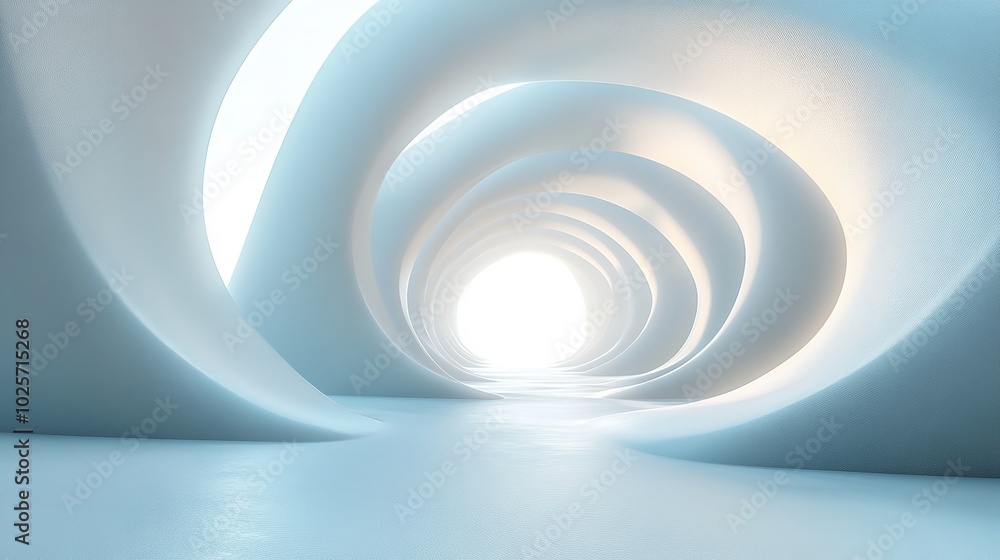 Fototapeta premium Colorful Spiral background 3d design, generated by AI