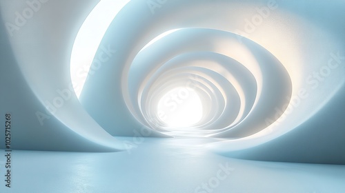 Colorful Spiral background 3d design, generated by AI