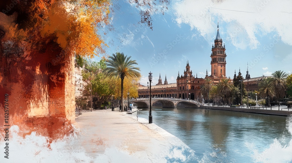Fototapeta premium Seville, the city of the sun 1