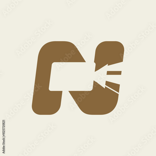 initial N movie film logo