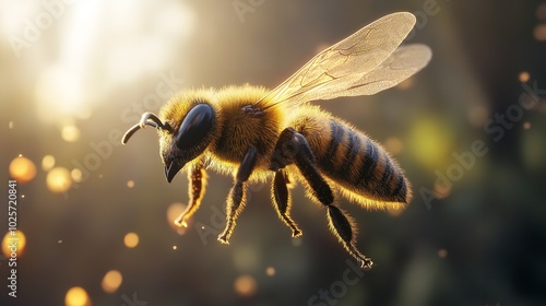 Stunning Bee is Flying photo