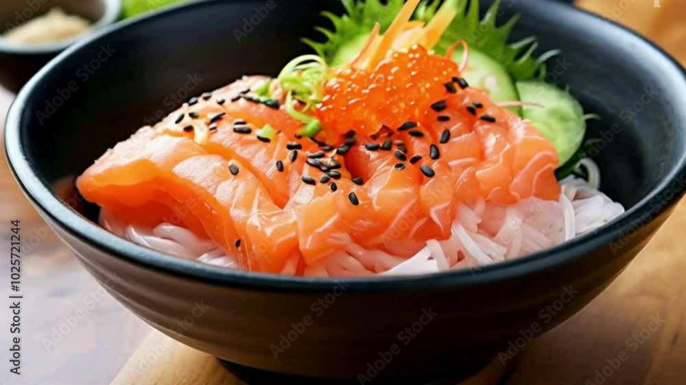 sushi with salmon sushi with salmon