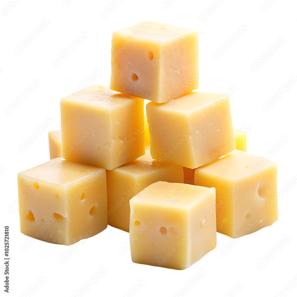 cheese cube set isolated transparent background cheese cube set isolated transparent background