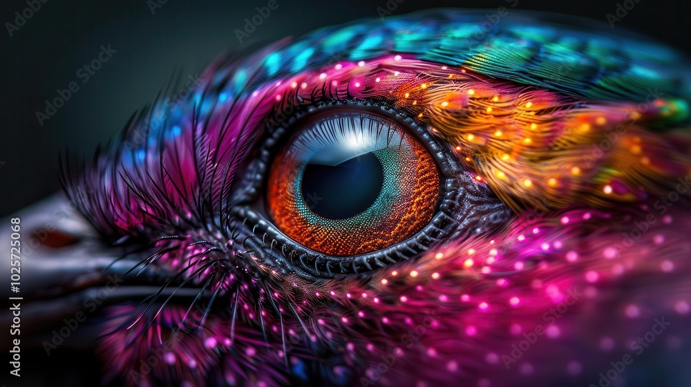 Naklejka premium Urban Wildlife Conservation Efforts, vibrant colors, cityscapes, diverse animals, photography