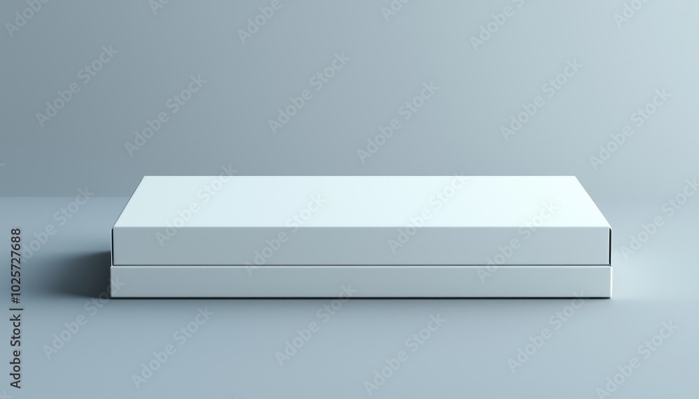 Easy opening featured on a white box with a fabric tab, rendered in a simple 3D design. Easy opening featured on a white box with a fabric tab, rendered in a simple 3D design.