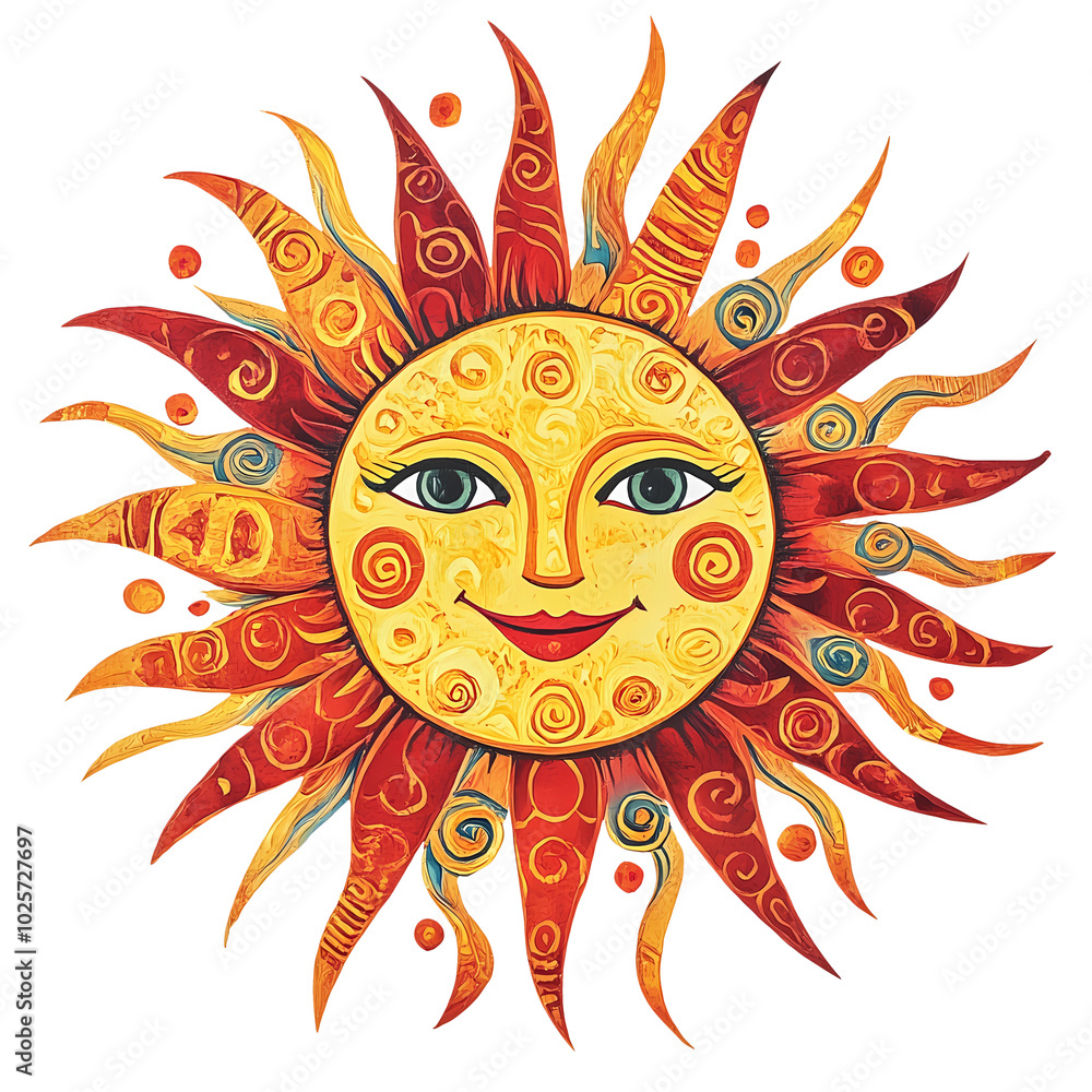 Sun Digital Art for Unique Wall Decor, Clipart, and Custom Tattoo Designs, generated ai Sun Digital Art for Unique Wall Decor, Clipart, and Custom Tattoo Designs, generated ai