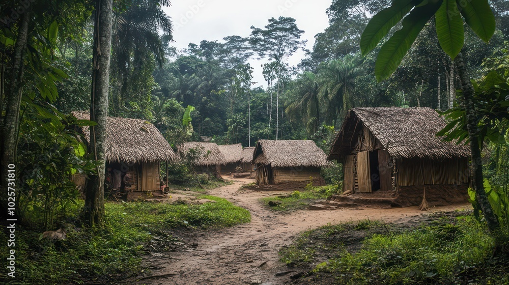 A hidden tribe in a remote jungle, where villagers communicate in a language only a few hundred people in the world understand, preserving an ancient culture A hidden tribe in a remote jungle, where villagers communicate in a language only a few hundred people in the world understand, preserving an ancient culture