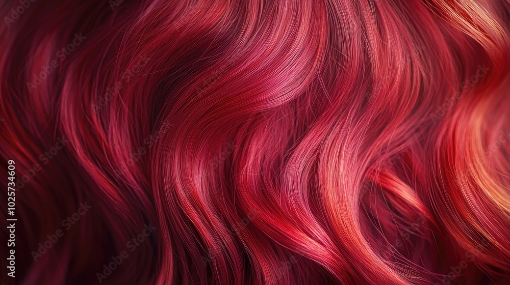 Red hair with subtle highlights. Great for hair care, styling, and beauty websites. Red hair with subtle highlights. Great for hair care, styling, and beauty websites.