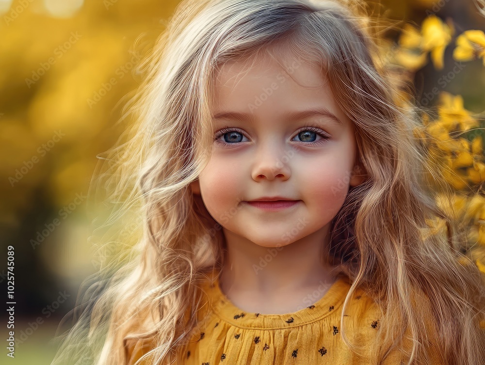 portrait of a little girl portrait of a little girl