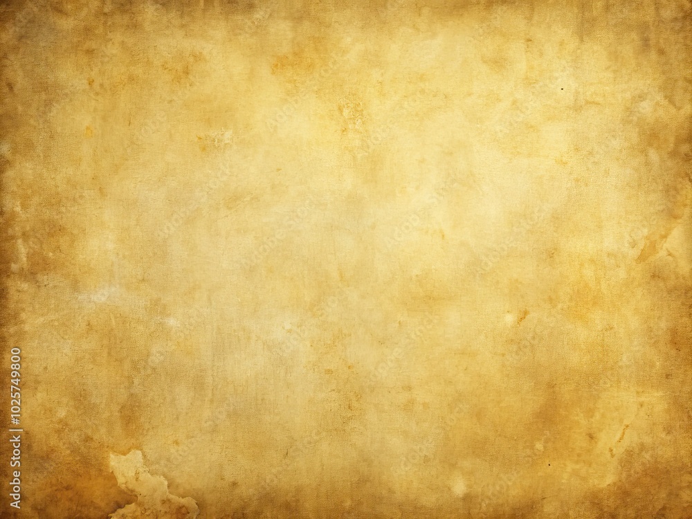 Obraz premium This antique paper backdrop boasts a subtle light yellow-brown texture, ideal for enhancing rustic abstract designs, adding warmth and nostalgia to your artistic endeavors.