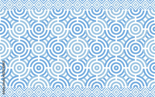 argentinian pattern. mandala background. geometric texture for decoration. vector illustration