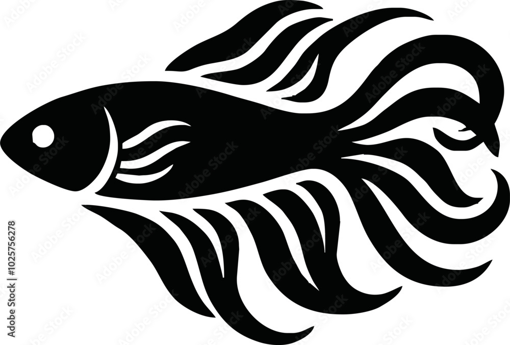 fish silhouettes - vector illustration, fishing tatto fish silhouettes - vector illustration, fishing tatto