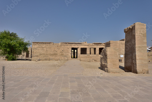 Medinet Habu is the most famous landmark in Luxor, Egypt