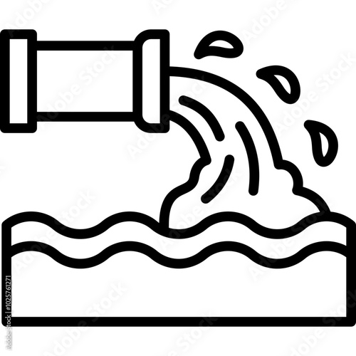 Waste Water Icon