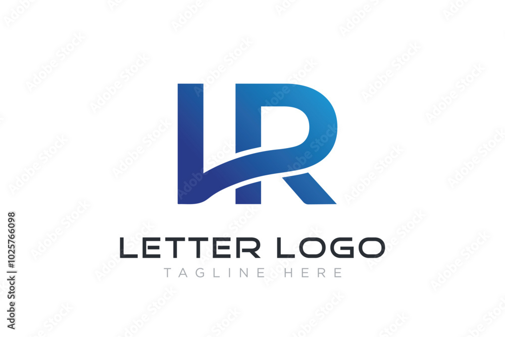 LR letter lr logo icon LR letter lr logo icon