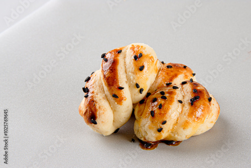 delicious salty coookie for tea time photo