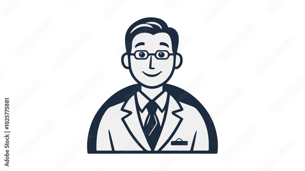 person in a suit vector illustration person in a suit vector illustration