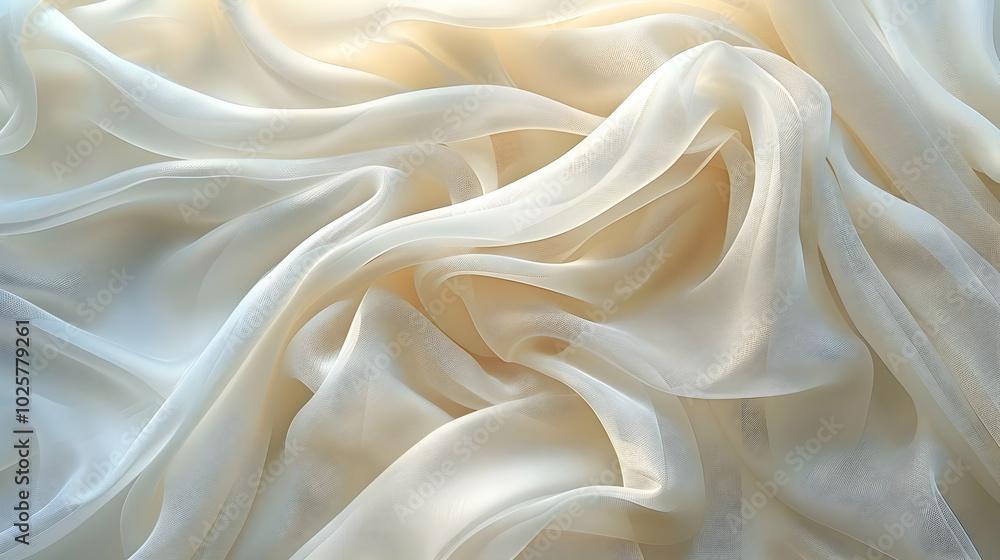 Abstract image of ivory fabric with intricate patterns and texture. Abstract image of ivory fabric with intricate patterns and texture.
