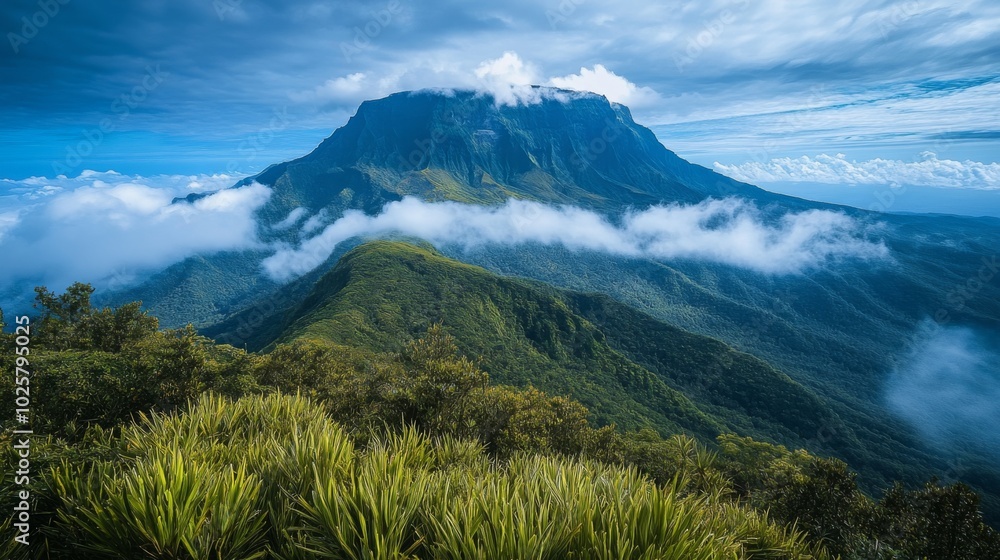 Fototapeta premium Majestic Mountain Landscape