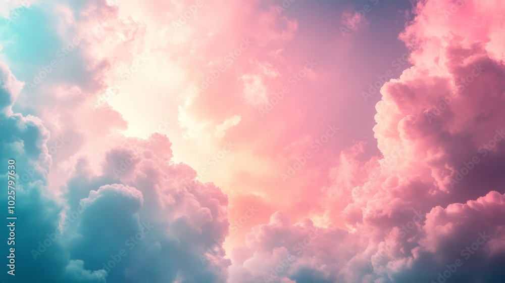 Dreamy Pastel Clouds Dreamy Pastel Clouds