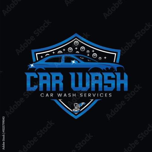auto detailing servis logo design template