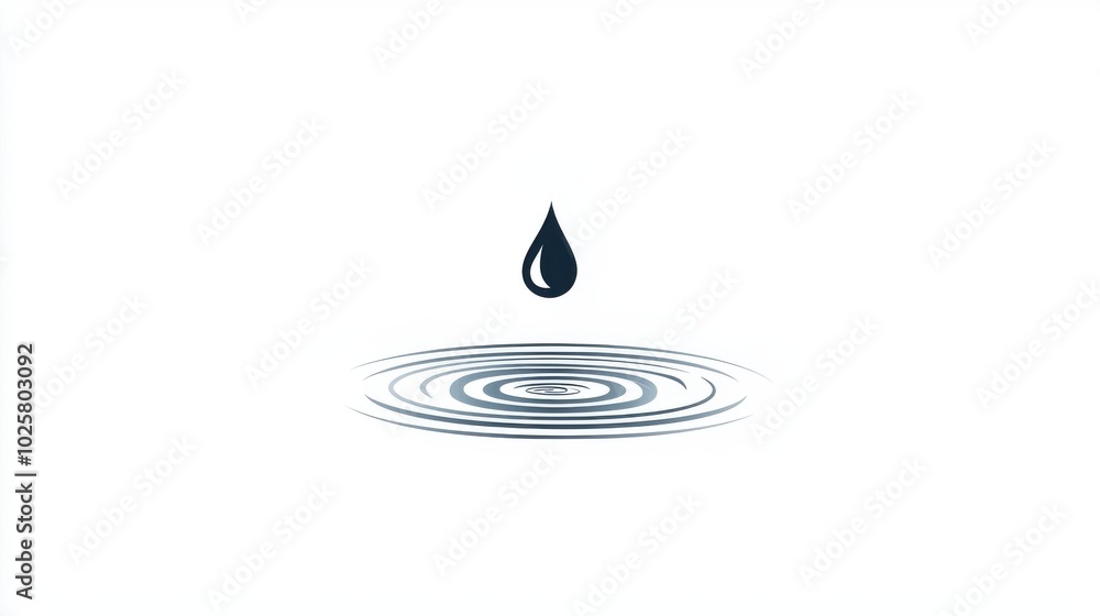 A tranquil image of a water drop creating concentric ripples on a calm surface, symbolizing serenity and natural beauty. A tranquil image of a water drop creating concentric ripples on a calm surface, symbolizing serenity and natural beauty.