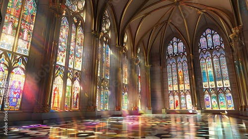 Interior of the Cathedral of Our Lady of Lourdes