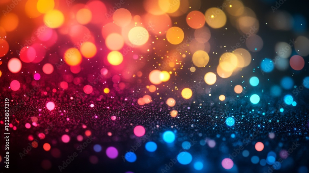 Abstract Colorful Bokeh Light Background Abstract Colorful Bokeh Light Background