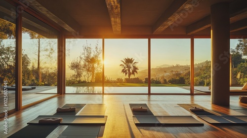 A holiday sports retreat combining yoga, fitness, and outdoor sports like hiking and paddleboarding, designed for health-conscious travelers seeking relaxation and fitness