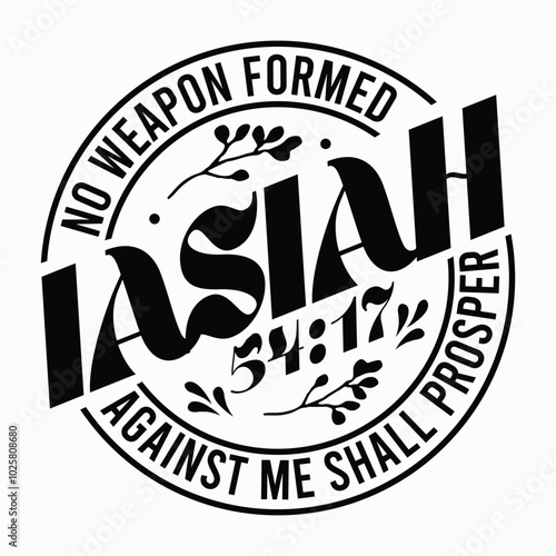 No weapon formed against me shall prosper svg, Christian svg Christian Apparel, mens christian apparel, religious svg